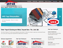 Tablet Screenshot of interizolasyon.com